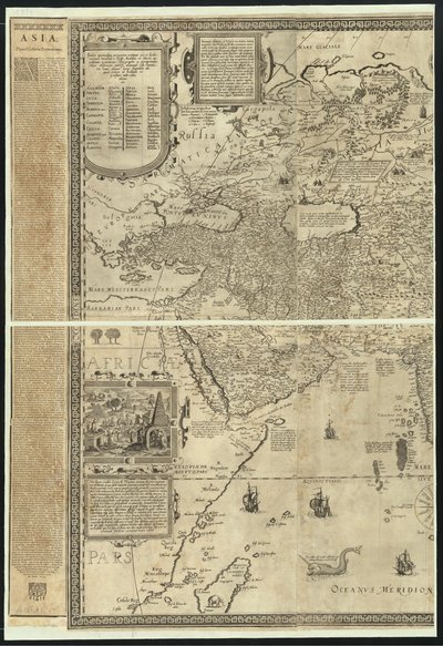 New Description of Asia by Daniel Keller